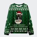 Tokyo-Tiger The Cat Eating Ramen: Its Only Gift Is Disappointment Christmas Ugly Sweatshirt