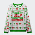 Tokyo-Tiger This Is My Ugly Sweatshirt Christmas Ugly Sweatshirt