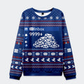 Tokyo-Tiger Work Emails During Holiday Christmas Ugly Sweatshirt