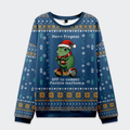 Tokyo-Tiger Funny Frogmas Mischief Ugly Sweatshirt