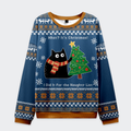Tokyo-Tiger What? It’s Christmas Cat Ugly Sweatshirt