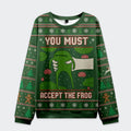 Tokyo-Tiger Funny  Give You Frog Christmas Ugly Sweatshirt