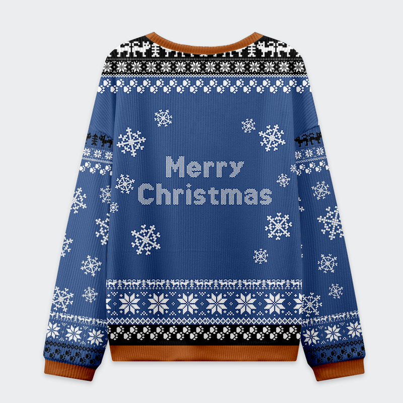 Tokyo-Tiger Claw-some Ninja Christmas Ugly Sweatshirt