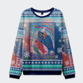 Tokyo-Tiger Ukiyoe Rabbit Ride Carp Streamer Ugly Sweatshirt