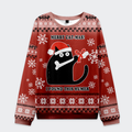 Tokyo-Tiger Funny Cat Found A Bone Gift Ugly Sweatshirt