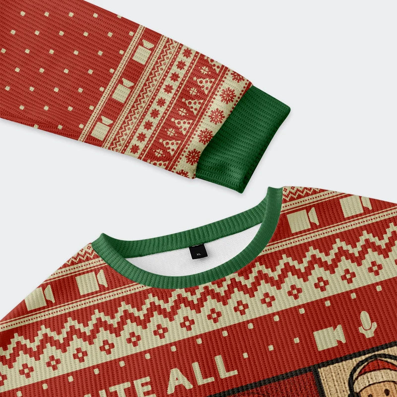 Tokyo-Tiger Christmas Family Christmas Ugly Sweatshirt
