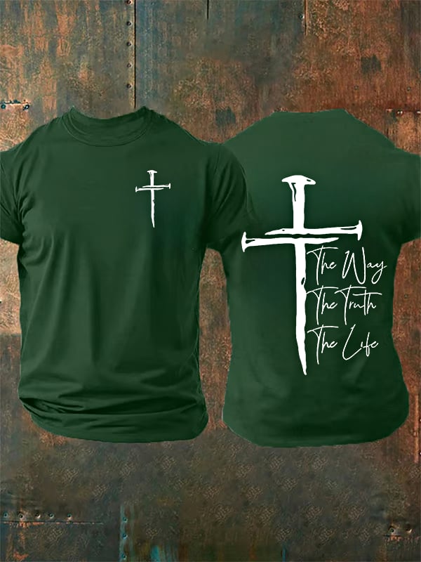Men's The Way The Truth The Life Print T-Shirt
