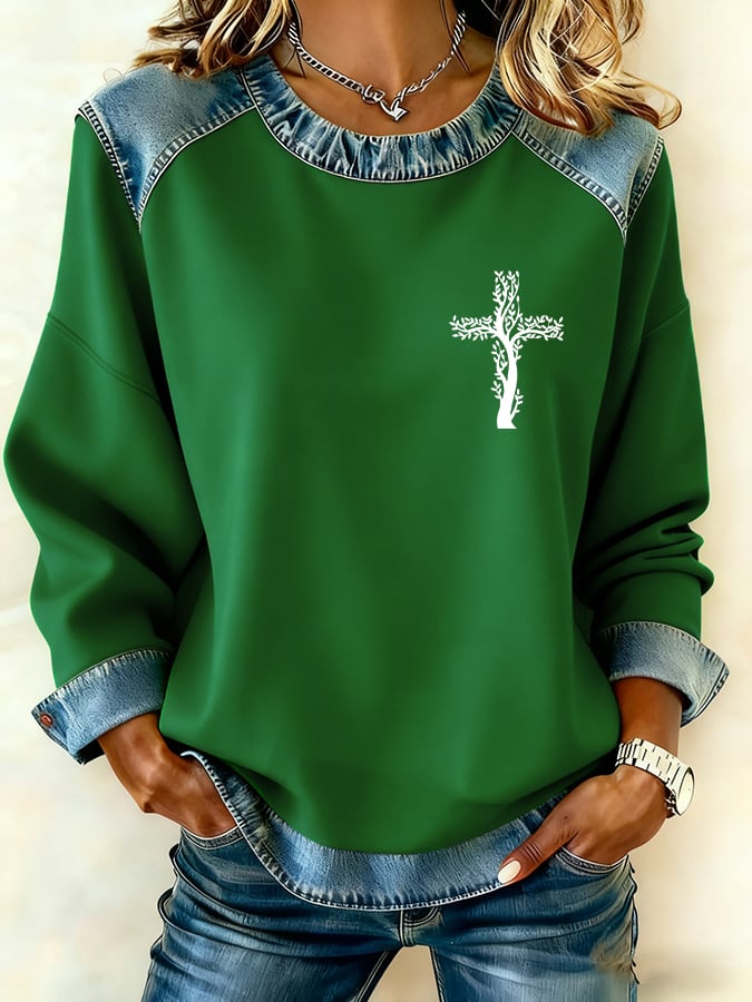 Women's Casual Print Top