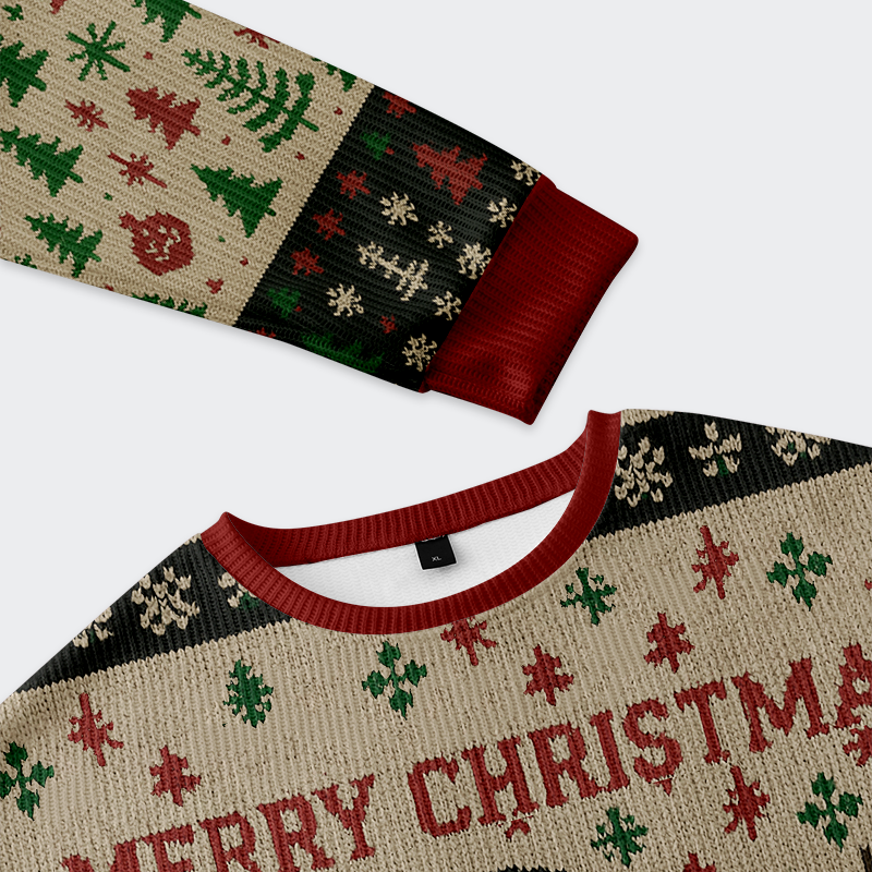 Tokyo-Tiger Krampus：The Price Of Cheer Is Paid In Fear Christmas Ugly Sweatshirt