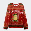 Tokyo-Tiger Twas The Cookies Frog Christmas Ugly Sweatshirt