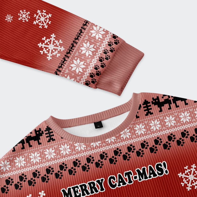 Tokyo-Tiger Funny Cat Found A Bone Gift Ugly Sweatshirt