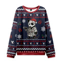 Tokyo-Tiger Possum Samurai Christmas Ugly Sweatshirt