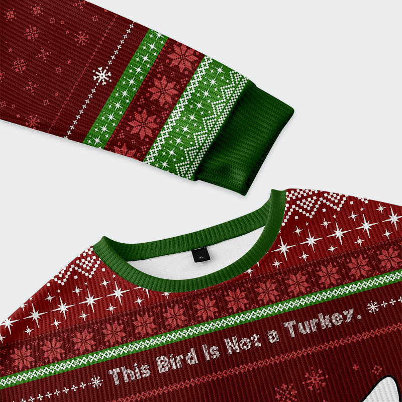 Tokyo-Tiger Havoc-Wreaking Goose Christmas Ugly Sweatshirt
